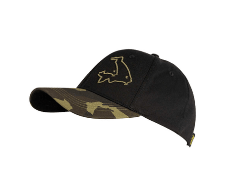 Avid Carp - Black And Camo Cap - Hengelsport De Goeie Vangst