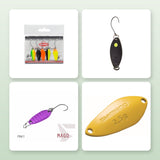 Berkley-Area Game Forel Lepelassortiment – 8 lepels - De Goeie Vangst