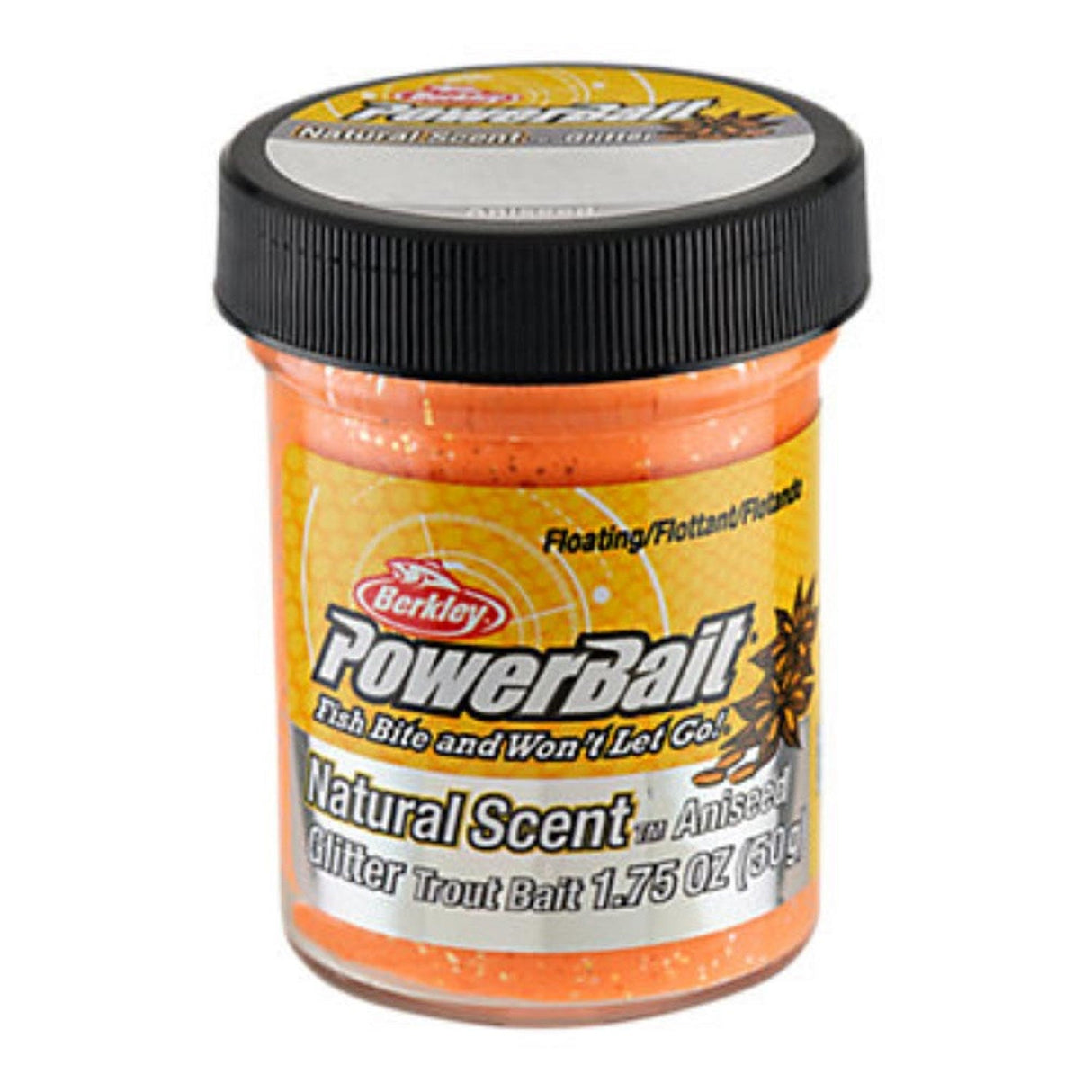 Berkley - Powerbait | Glitter Trout Bait Anijs | Fluo Orange - Hengelsport De Goeie Vangst