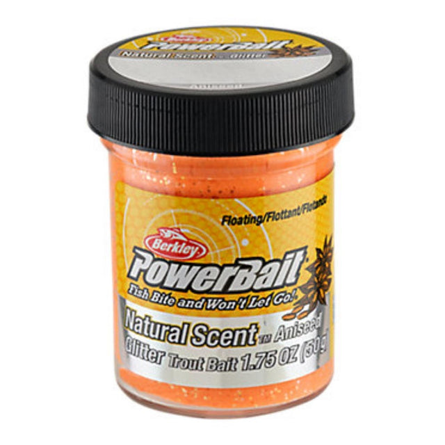 Berkley - Powerbait | Glitter Trout Bait Anijs | Fluo Orange - Hengelsport De Goeie Vangst