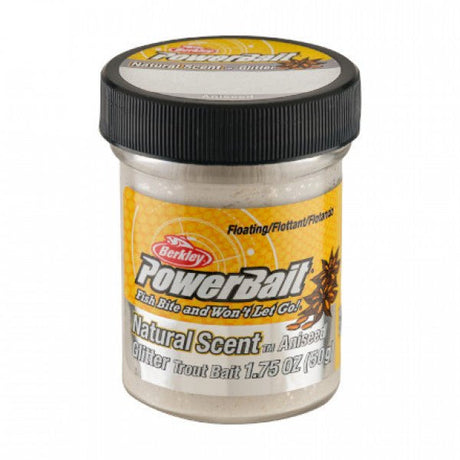 Berkley - Powerbait | Natural Glitter | Anise White - Hengelsport De Goeie Vangst