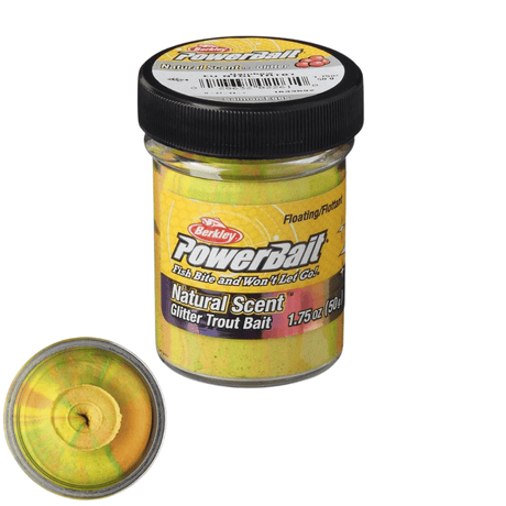 Berkley - PowerBait Natural Glitter Trout Dough | 50g - 1633592 - Hengelsport De Goeie Vangst