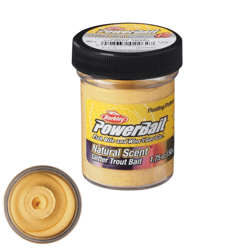 Berkley - PowerBait Natural Glitter Trout Dough | 50g - 1633593 - Hengelsport De Goeie Vangst