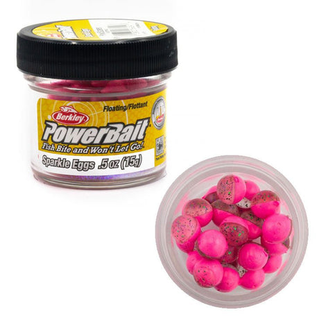 Berkley-Powerbait Power Eggs Garlic - Clear Green Purple - Hengelsport De Goeie Vangst