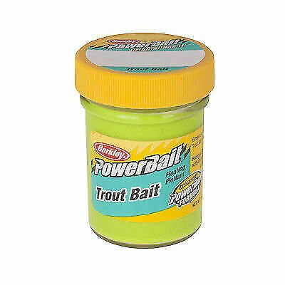 Berkley - Powerbait Trout Bait Chartreuse | 50g - Hengelsport De Goeie Vangst