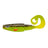 Berkley-Sick Curl Shad-Brown Chartreuse-8cm-Hengelsport De Goeie Vangst