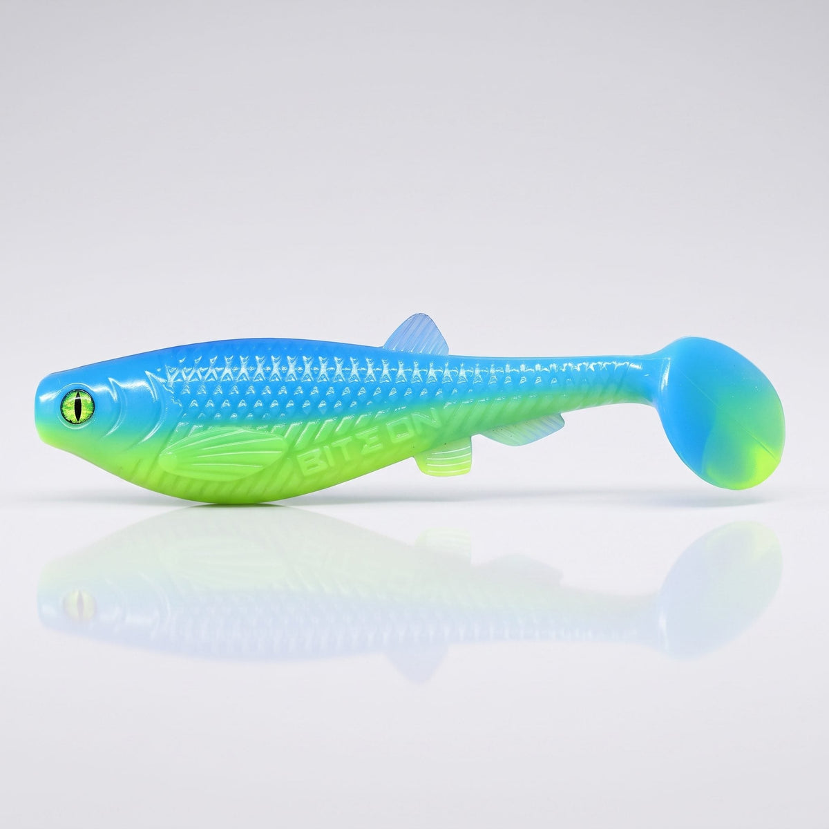 Bite On-Chubby Shad-10cm-Ice Chartreuse-De Goeie Vangst