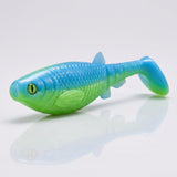Bite On-Chubby Shad-10cm-Ice Chartreuse-De Goeie Vangst