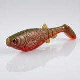 Bite On-Chubby Shad-10cm-Motor Oil Red-De Goeie Vangst