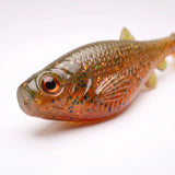 Bite On-Chubby Shad-10cm-Motor Oil Red-De Goeie Vangst