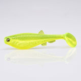 Bite On-Chubby Shad-10cm-Lime Perl-De Goeie Vangst
