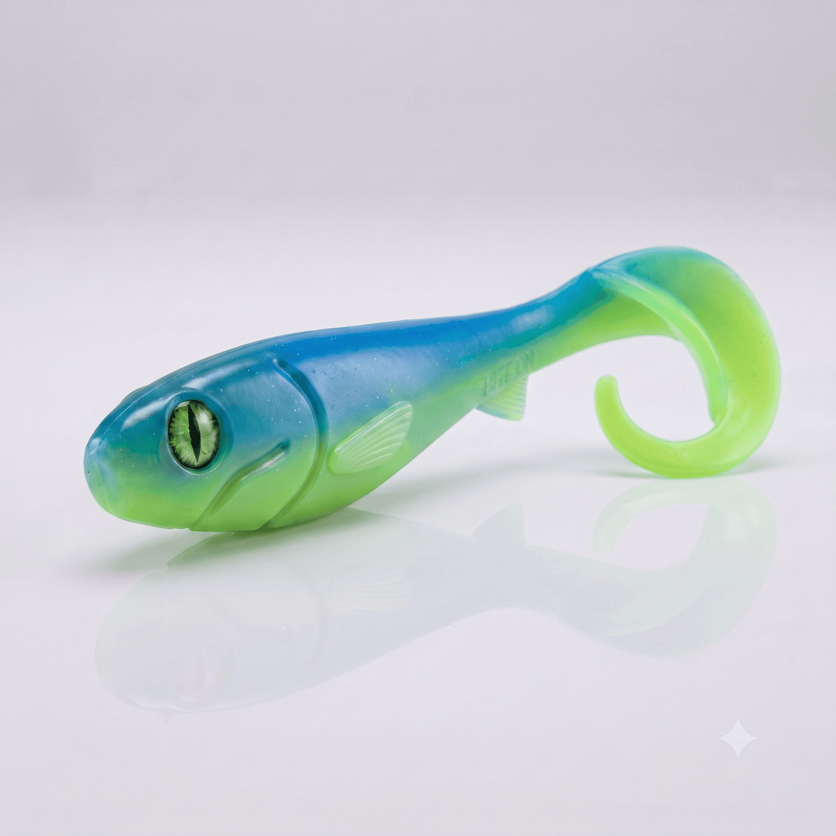 Bite On-Crazy Fox Twister-10cm-Ice Chartreuse-De Goeie Vangst