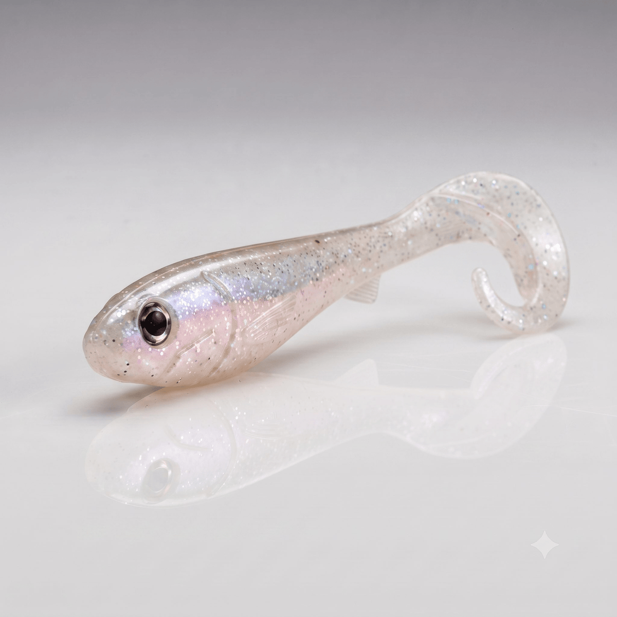 Bite On-Crazy Fox Twister-10cm-Arctic Pearl-De Goeie Vangst