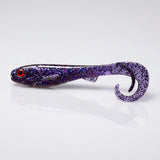 Bite On-Crazy Fox Twister-10cm-Violet-De Goeie Vangst