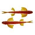 Bite On-Fury Softbait-12cm-Motor Oil Red-Hengelsport De Goeie Vangst