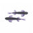 Bite On-Fury Softbait-9cm-Violet-De Goeie Vangst