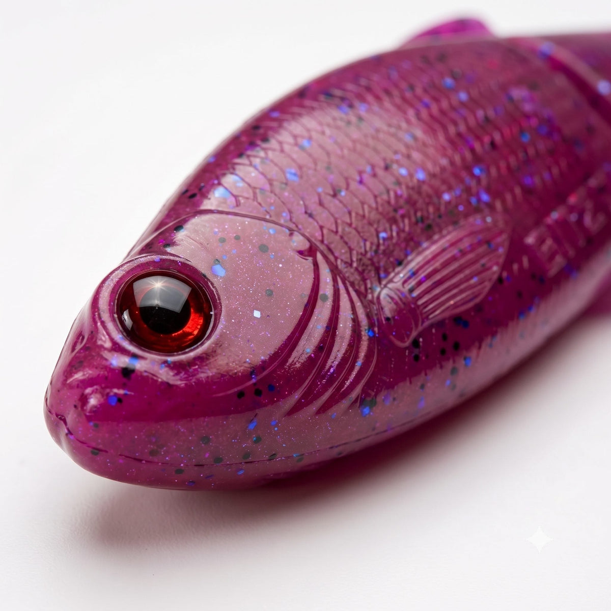Bite On-Luky Roach Shad-14cm-Pink Lox-De Goeie Vangst