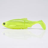 Bite On-Luky Roach Shad-14cm-Lime Perl-De Goeie Vangst