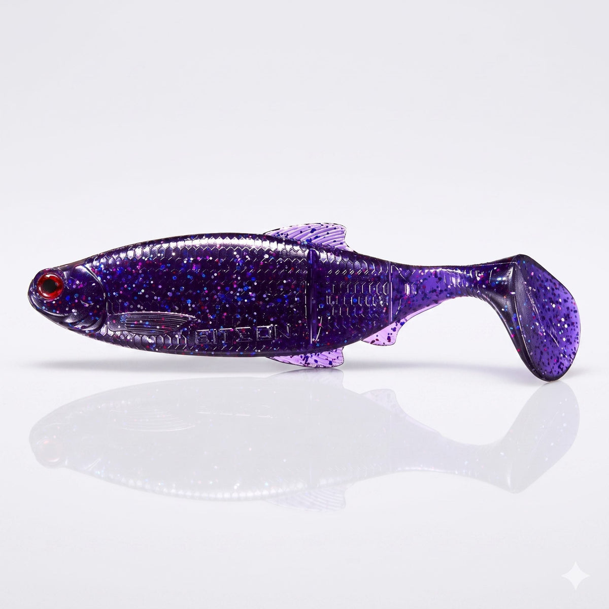 Bite On-Luky Roach Shad-14cm-Violet-De Goeie Vangst