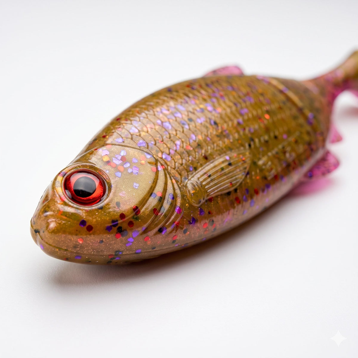 Bite On-Luky Roach Shad-14cm-Cream Lox-De Goeie Vangst