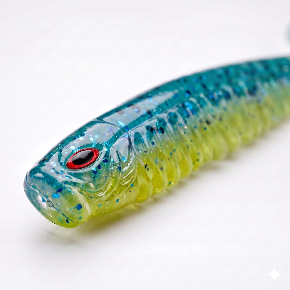 Bite On-Rib Worm Twister-10cm-Sunset-De Goeie Vangst
