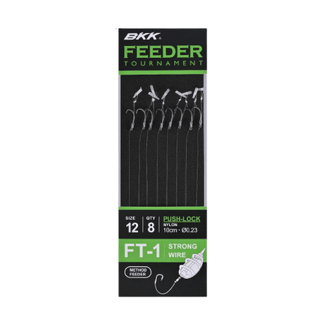 BKK - Feeder Tournament FT - 1 Push - lock Rigs - Hengelsport De Goeie Vangst