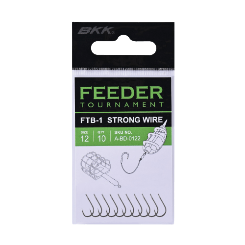 BKK - FTB - 1 Feeder Tournament Barbless Hooks | 10 Stuks - Hengelsport De Goeie Vangst