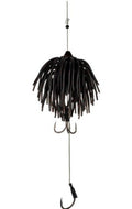 Black Cat-Real Worm Teaser-80g / 2/0 + 5/0-Black Red Flash-Hengelsport De Goeie Vangst