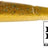 Black Flagg-Slikk Shadd-Gold forage shad-2.25"-Hengelsport De Goeie Vangst
