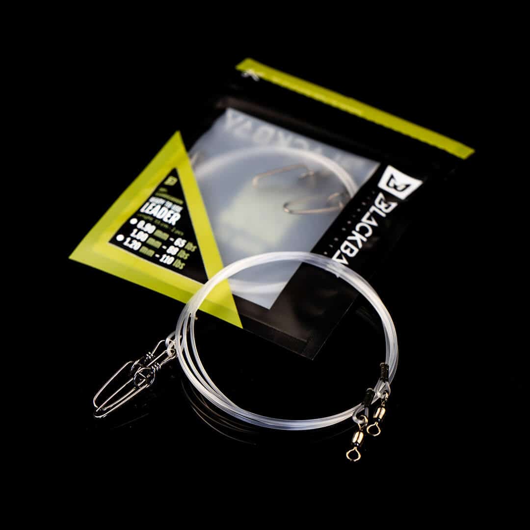 Blackbay Fishing - 100% Fluorocarbon Ready To Use Leader | 55cm | 2 stuks - Hengelsport De Goeie Vangst
