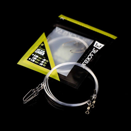 Blackbay Fishing - 100% Fluorocarbon Ready To Use Leader | 55cm | 2 stuks - Hengelsport De Goeie Vangst