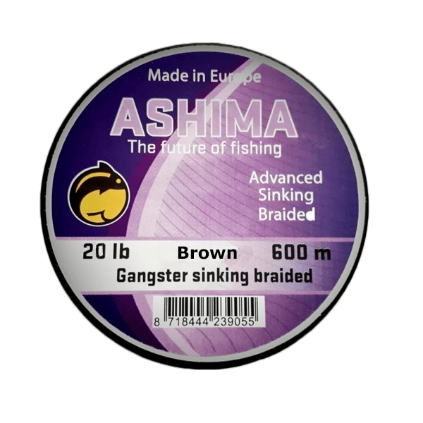 Ashima - Gangster Sinking Braided Line - 600m - Hengelsport De Goeie Vangst