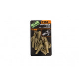 Fox Carp-Edges Slik Lead Clips & Pegs-Trans Khaki-10-Hengelsport De Goeie Vangst