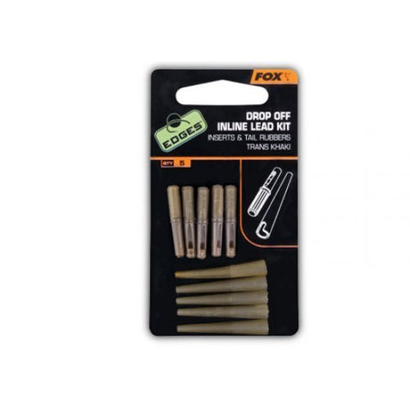 Fox Carp - Edges Drop Off Inline Lead Kit - Hengelsport De Goeie Vangst