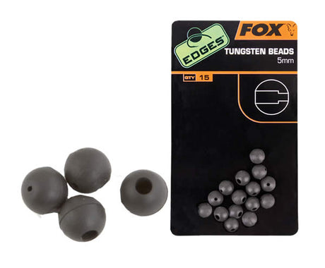 Fox Carp - Edges 5mm Tungsten Beads - Hengelsport De Goeie Vangst