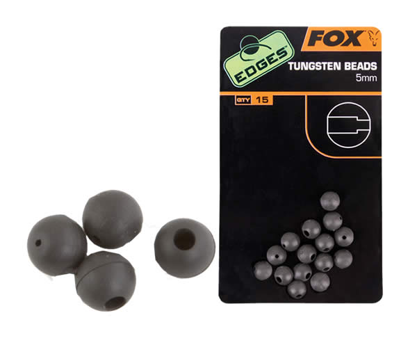 Fox Carp - Edges 5mm Tungsten Beads - Hengelsport De Goeie Vangst