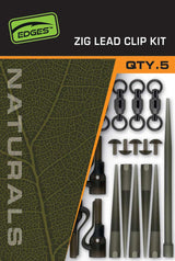 Fox Carp-Edges Naturals Zig Lead Clip Kit - Hengelsport De Goeie Vangst