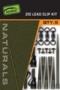 Fox Carp - Edges Naturals Zig Lead Clip Kit - Hengelsport De Goeie Vangst
