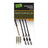 Fox Carp-Edges Naturals Copper-Core Leader | 75Cm-Donkergroen-50lb-Hengelsport De Goeie Vangst