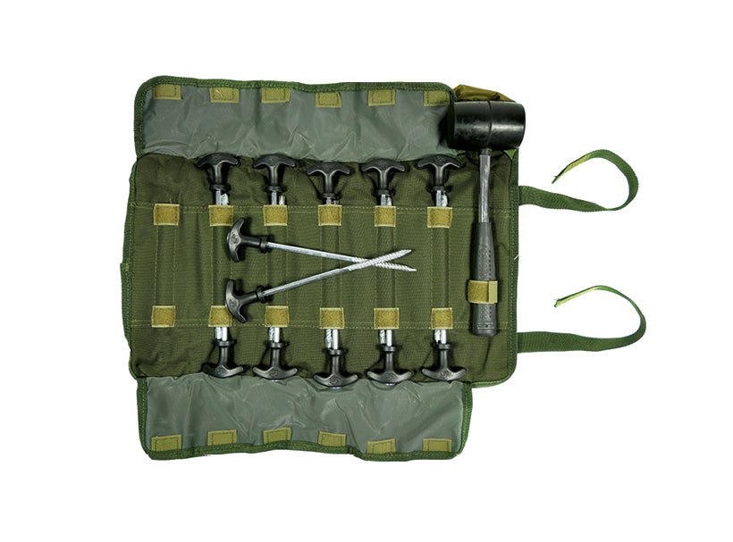 Carp Spirit - 12 Haringen En Hamer Set - Hengelsport De Goeie Vangst