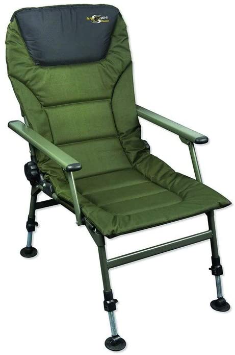Carp Spirit - Level Chair Padded With Arms - Hengelsport De Goeie Vangst