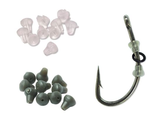 Carp Spirit-Rig Ring Stops-Khaki - Hengelsport De Goeie Vangst