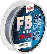 Carp Zoom-Feeder Braid 100m-Grijs-0.08mm-Hengelsport De Goeie Vangst