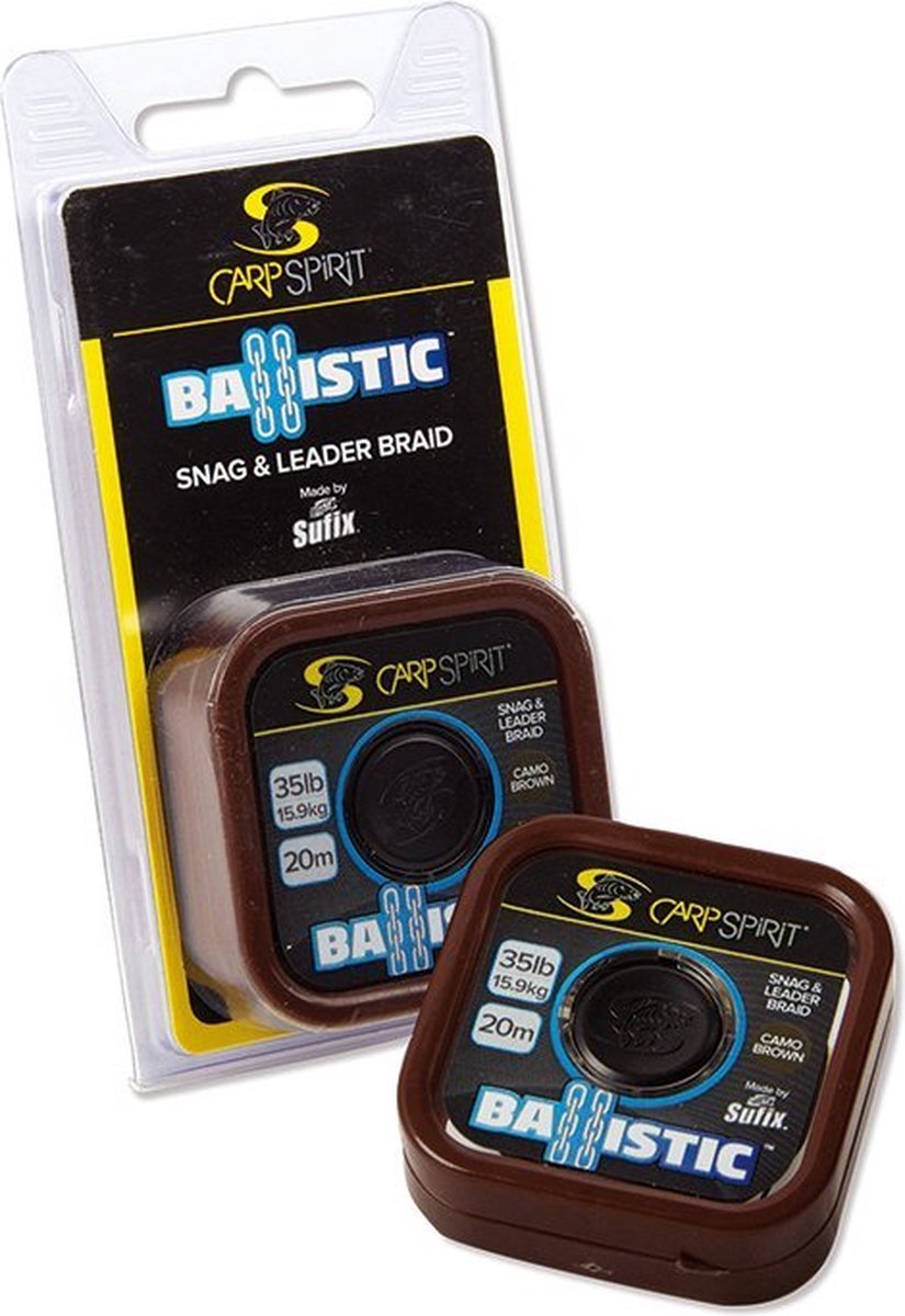 Carp Spirit - Ballistic Brown | 20m - Hengelsport De Goeie Vangst