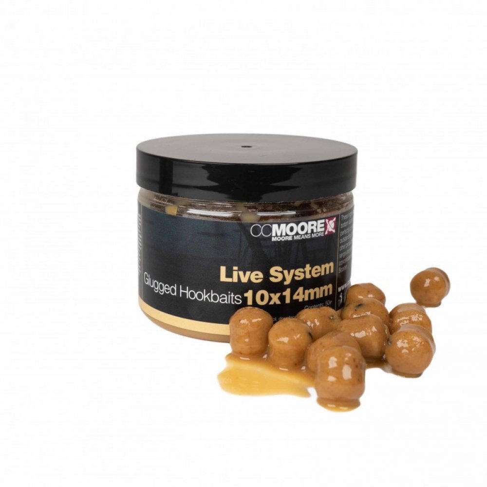 CCMOORE - Live System Glugged Hookbaits 15x18mm - Hengelsport De Goeie Vangst