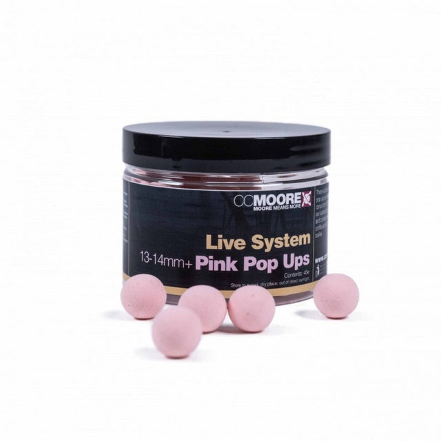 CCMOORE - Live System Pink Pop Ups 13 - 14mm - Hengelsport De Goeie Vangst