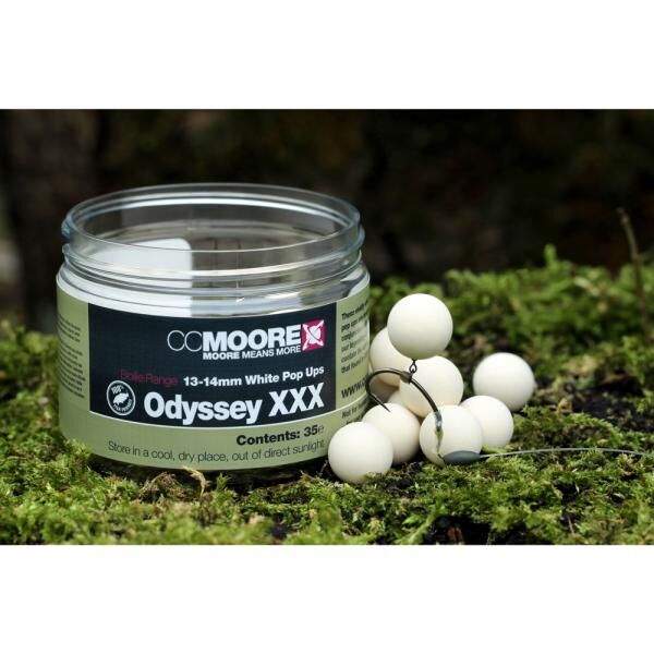 CCMOORE - Odyssey XXX White Pop Ups 13 - 14mm - Hengelsport De Goeie Vangst