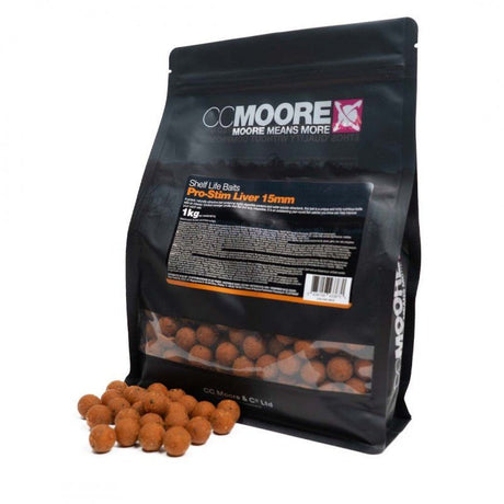 CCMOORE - Pro - stim Liver Boilies | 1kg - Hengelsport De Goeie Vangst