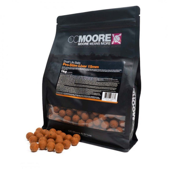 CCMOORE - Pro - stim Liver Boilies | 1kg - Hengelsport De Goeie Vangst