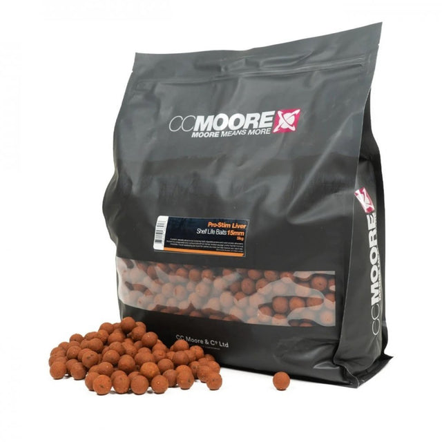 CCMOORE - Pro - stim Liver Boilies | 5kg - Hengelsport De Goeie Vangst